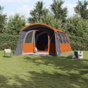 Tenda Familiare con tetto Grigio e arancione 576 x 325 x 213 cm 4100684