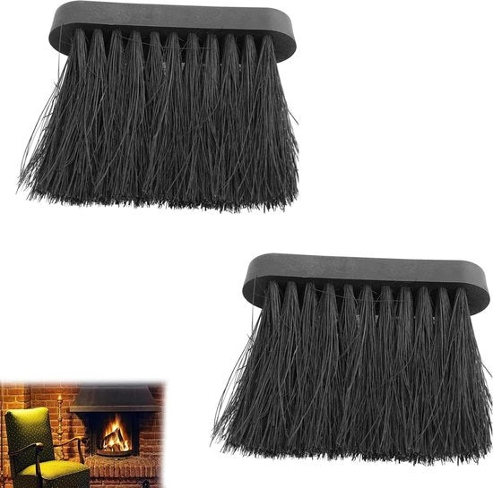 Strumenti per pulizia camino - Kit decoking - Accessori camino in metallo - Set di spazzole in plastica per camino - Attrezzatura per pulizia pavimenti - Accessori camino in metallo in HTML 2 .