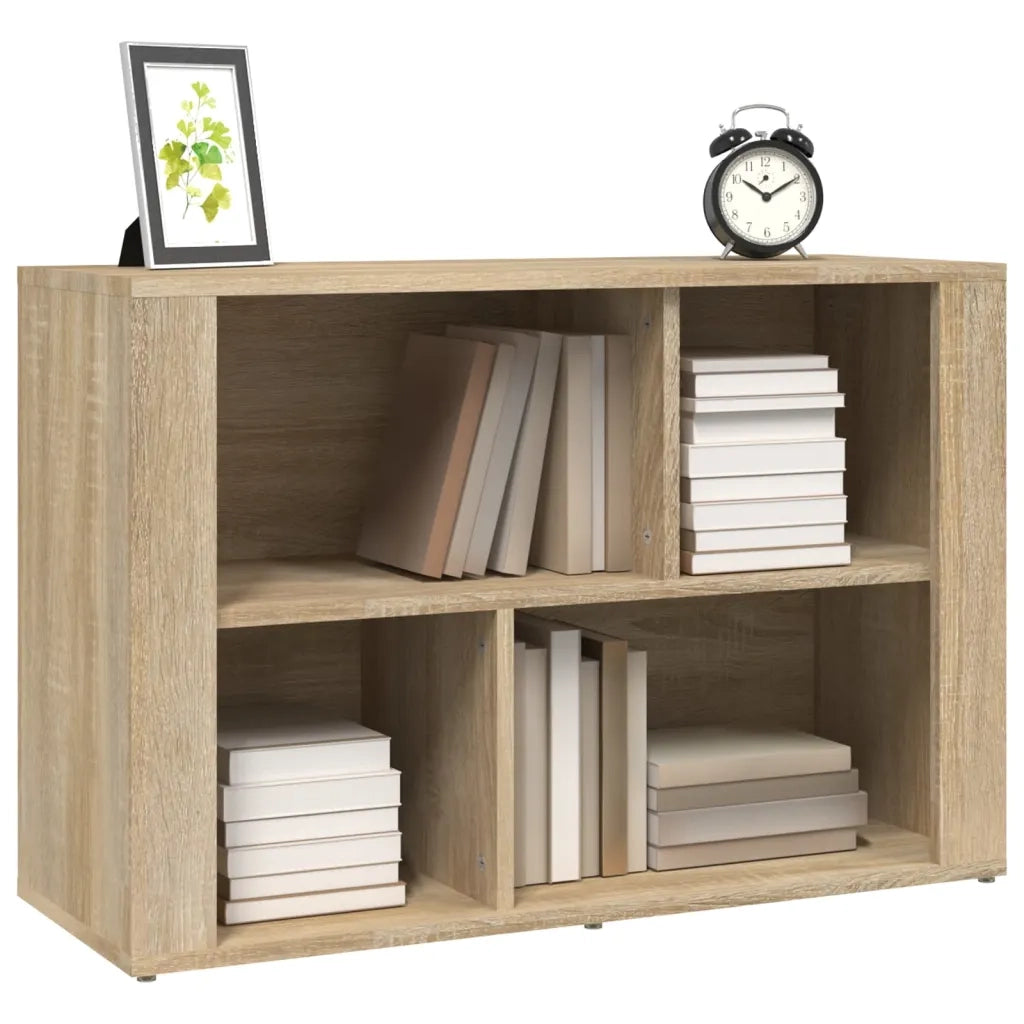 Credenza Rovere Sonoma 80x30x54 cm in Legno Multistrato 819479