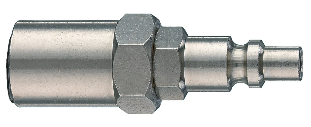 INNESTO RAPIDO PER COMPRESSORI CON PORTAGOMMA  mis.10x17 10.00 pz