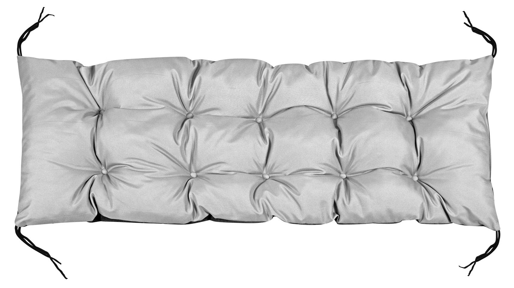AIO FACTORY Cuscino da giardino impermeabile grigio chiaro 120x40 cm per panca in pallet