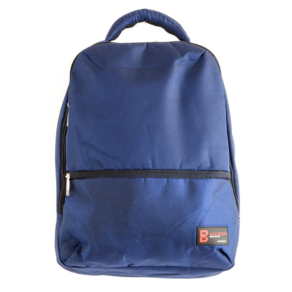 Zaino in Poliestere con Tasche Ravizzoni EGO Blu