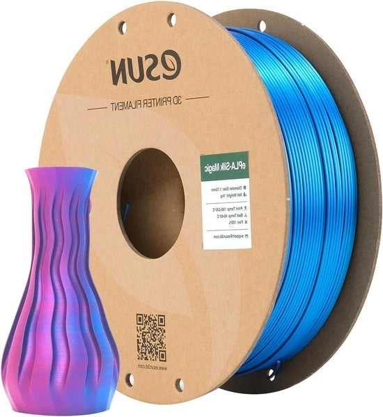 Filamento per Stampante 3D in PLA 1,75mm - Tweakleurig - Precisione +/-0,05mm - 1KG Spool (2,2 LBS) - Colori Rasoio Blu