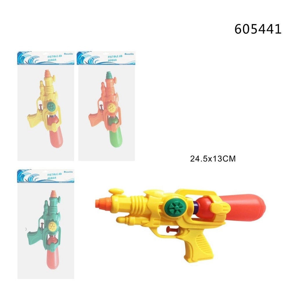 Trade Shop - Pistola Ad Acqua Con Serbatoio 24.5x13cm Gioco Bambini Mare Col Assortiti 605441 -