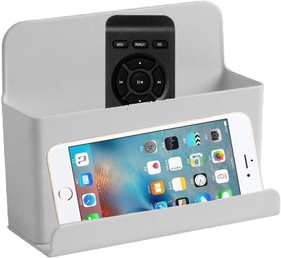 Comando a distanza Contenitore di archiviazione Supporto da parete - TV, aria condizionata, smartphone, kit per la cura della pelle, spazzola per la pelle