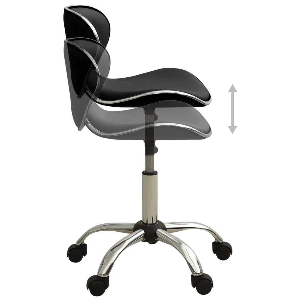 Sedia da Ufficio Nera in Similpelle cod mxl 57812