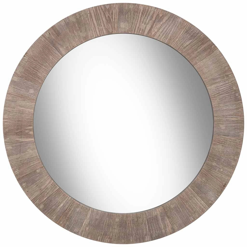 Specchio in legno marrone P80x3,5h cm