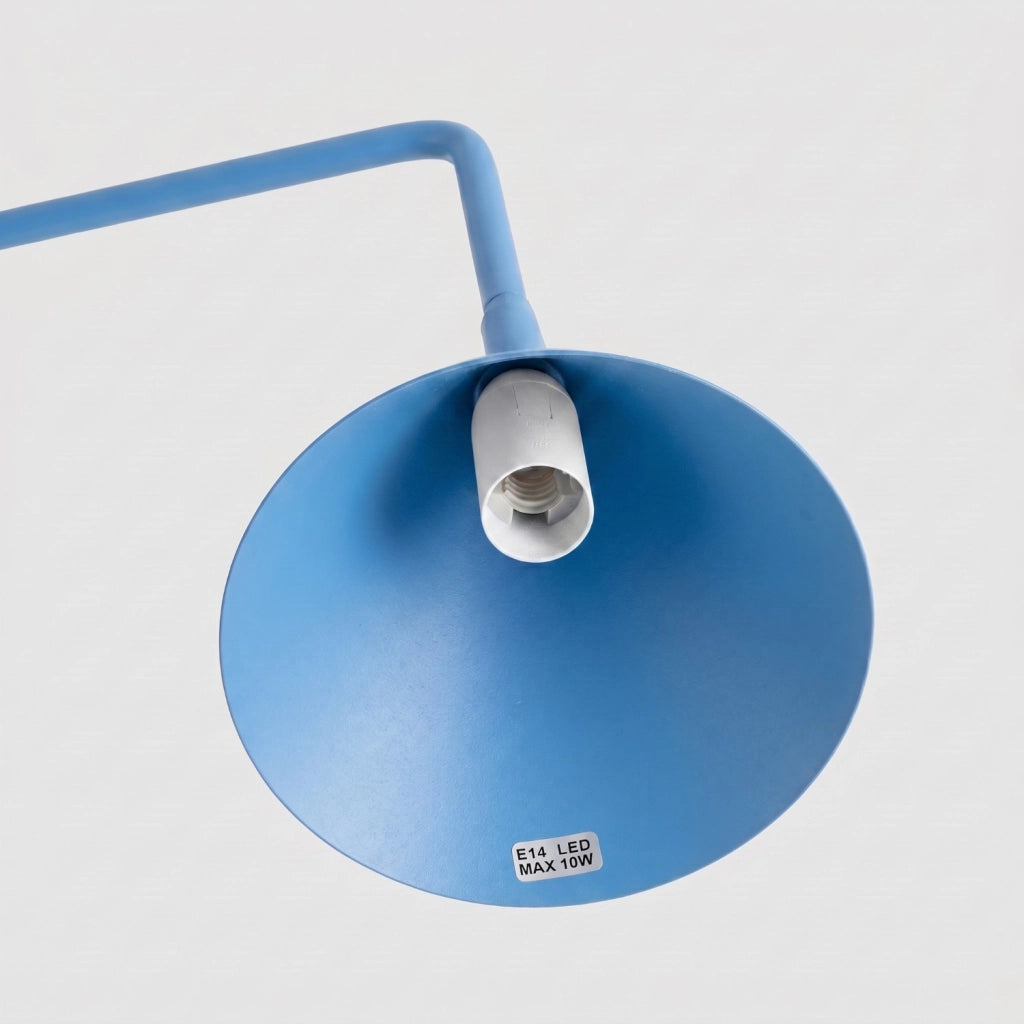 Lampada da scrivania NOX azzurro