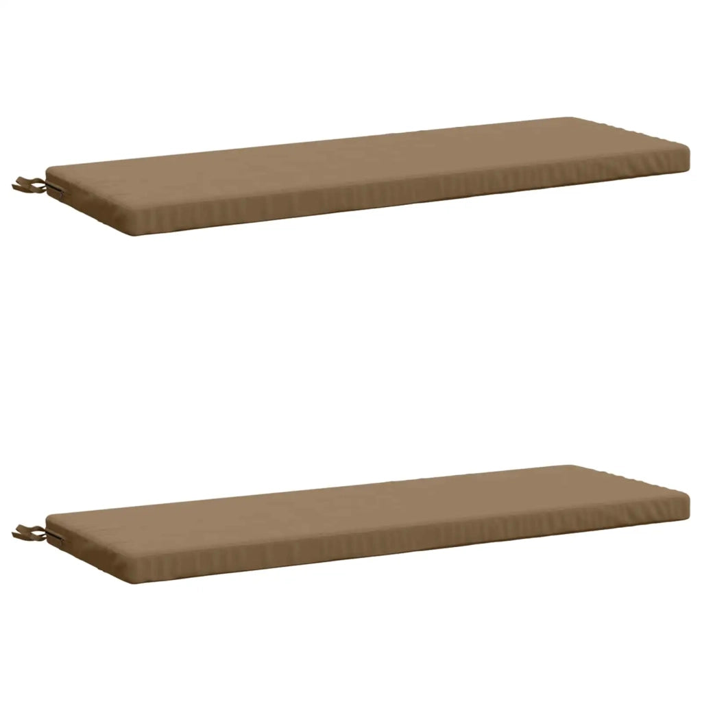 Cuscini per Panchina a 2 Pezzi SOEST 2 pz 100% Poliestere 948785