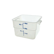Cambro 12SFSPP190 CamSquares Contenitore per Alimenti Quadrato in Polipropilene 11.4 L Traslucido colore Traslucido