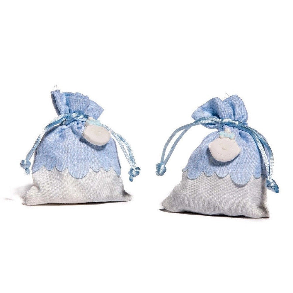 Trade Shop - Sacchetti Porta Confetti Bomboniera Con Gessetto In Vari Colori Per Cerimonia -