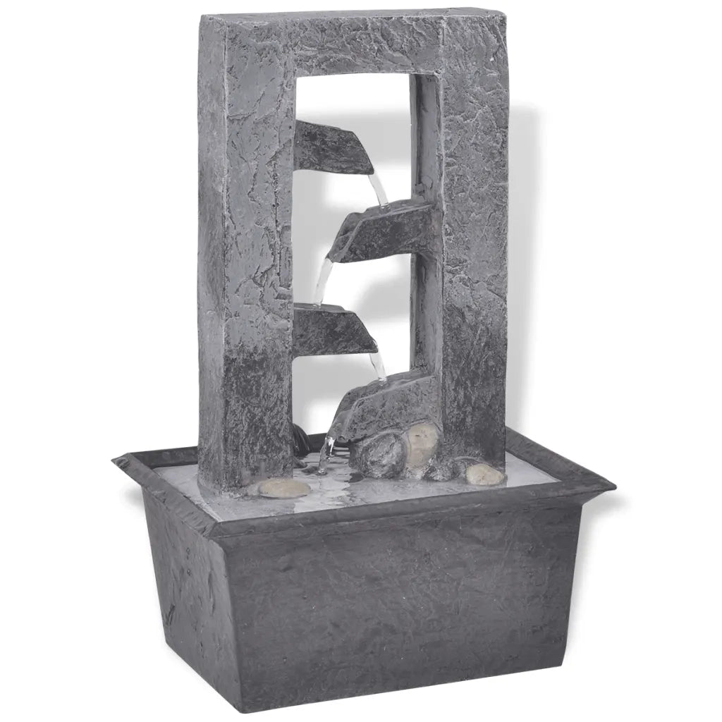 Fontana da Interno con LED in Poliresina CFW9654209