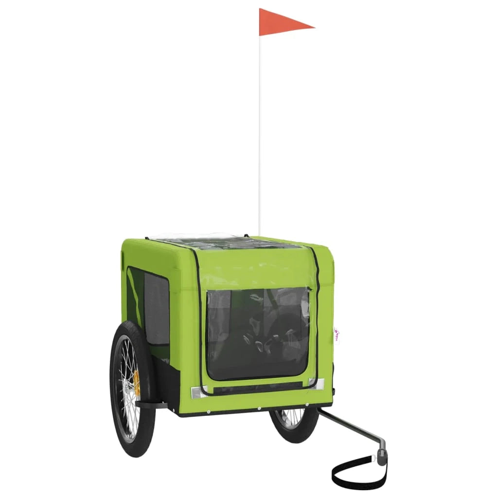 Rimorchio/carrello per animali domestici verde 02_0044291