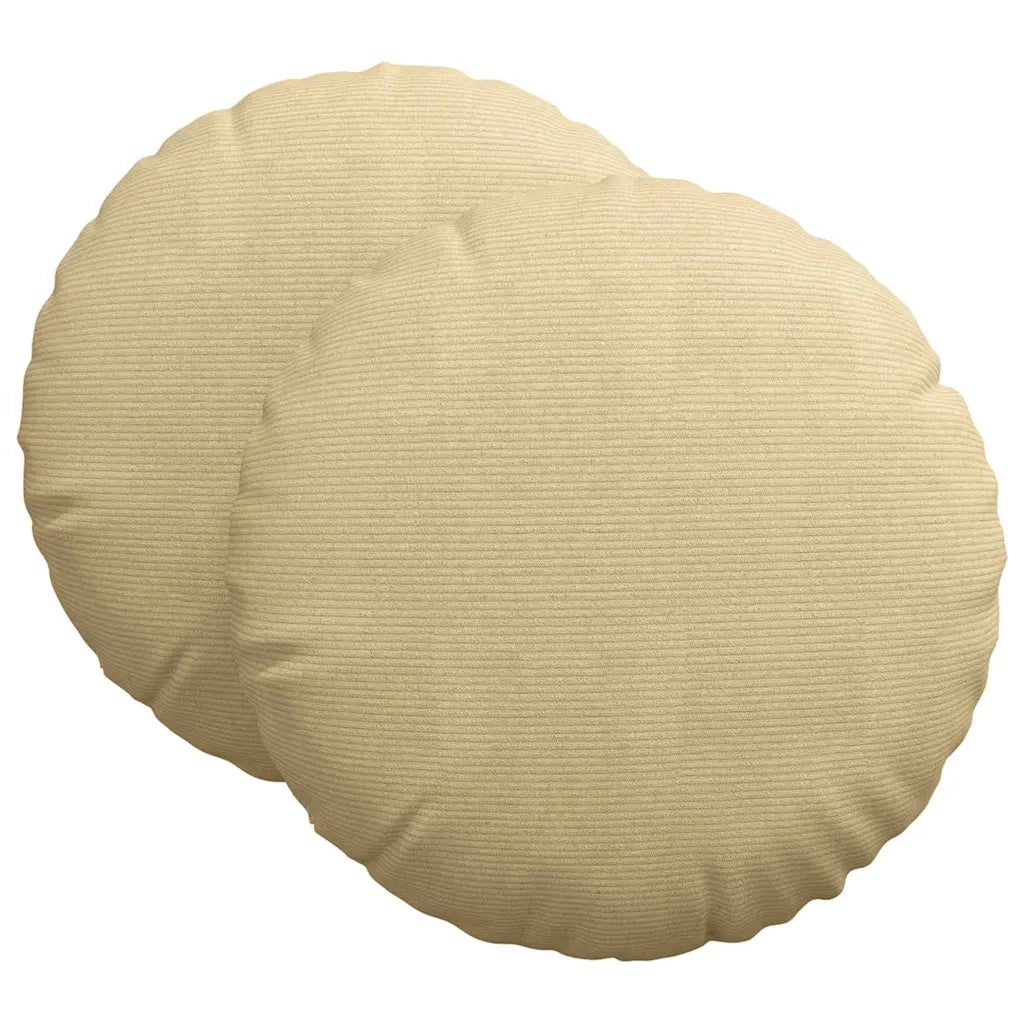 Cuscini per Seduta 2 pz | Cuscini per sedie Grigio Verde ?60 x 21 cm