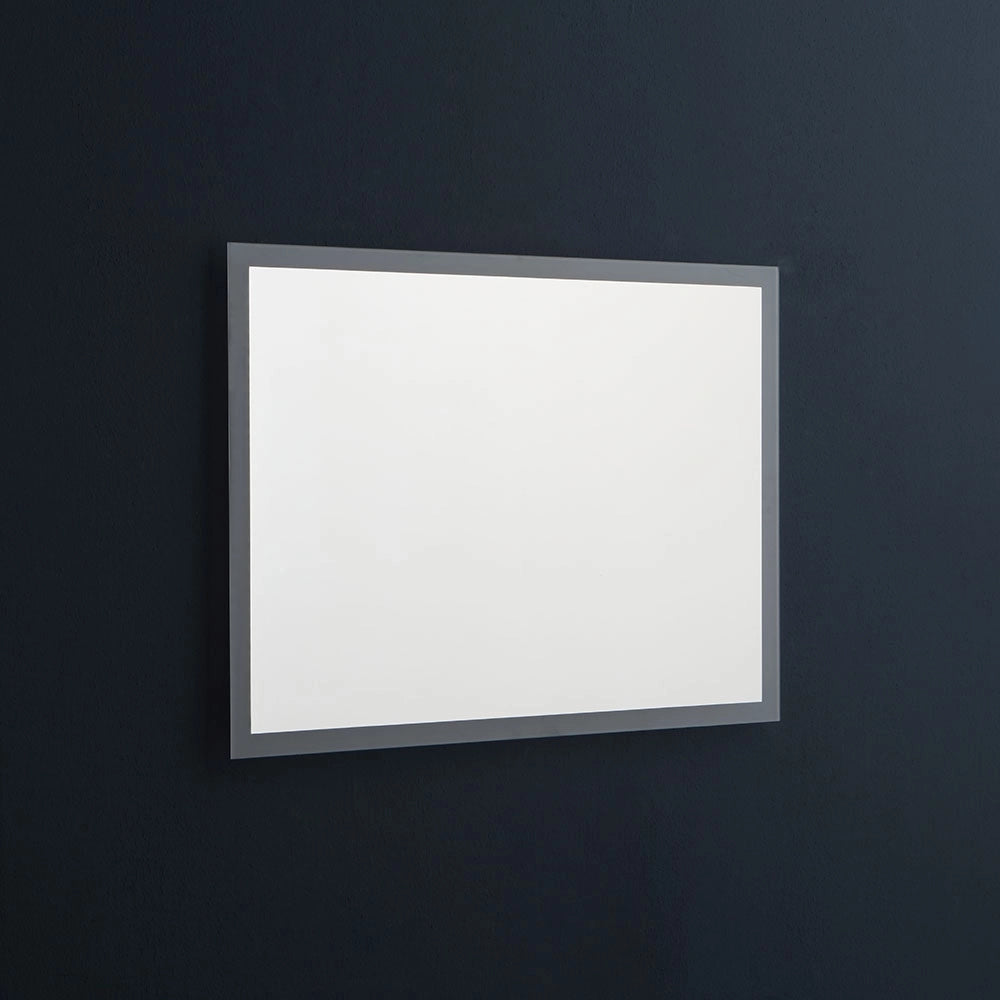 Specchio retroilluminato 80x60 cm reversibile