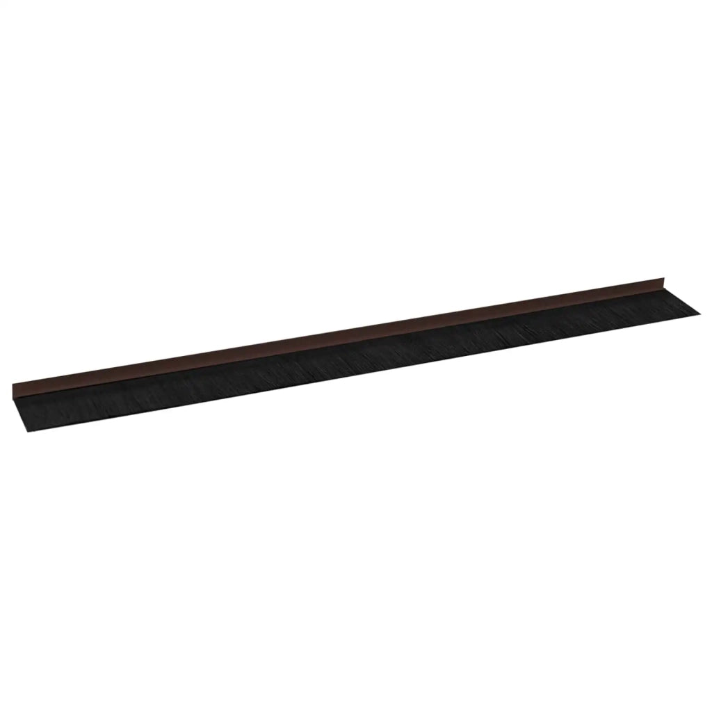 Spazzole per porte autoadesive 6 pz Marrone 100 cm CFW5102304