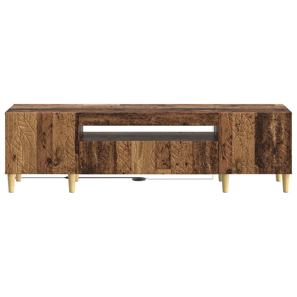 Mobile TV LED Legno antico Legno ingegnerizzato 897133