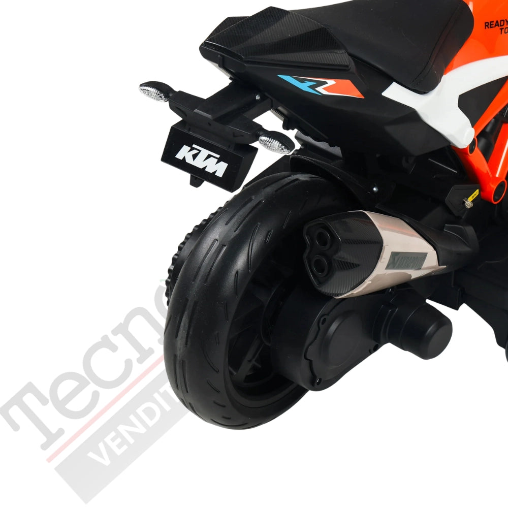 Moto KTM Super Duke 1290 12V per Bambini con Licenza Ufficiale-Arancione