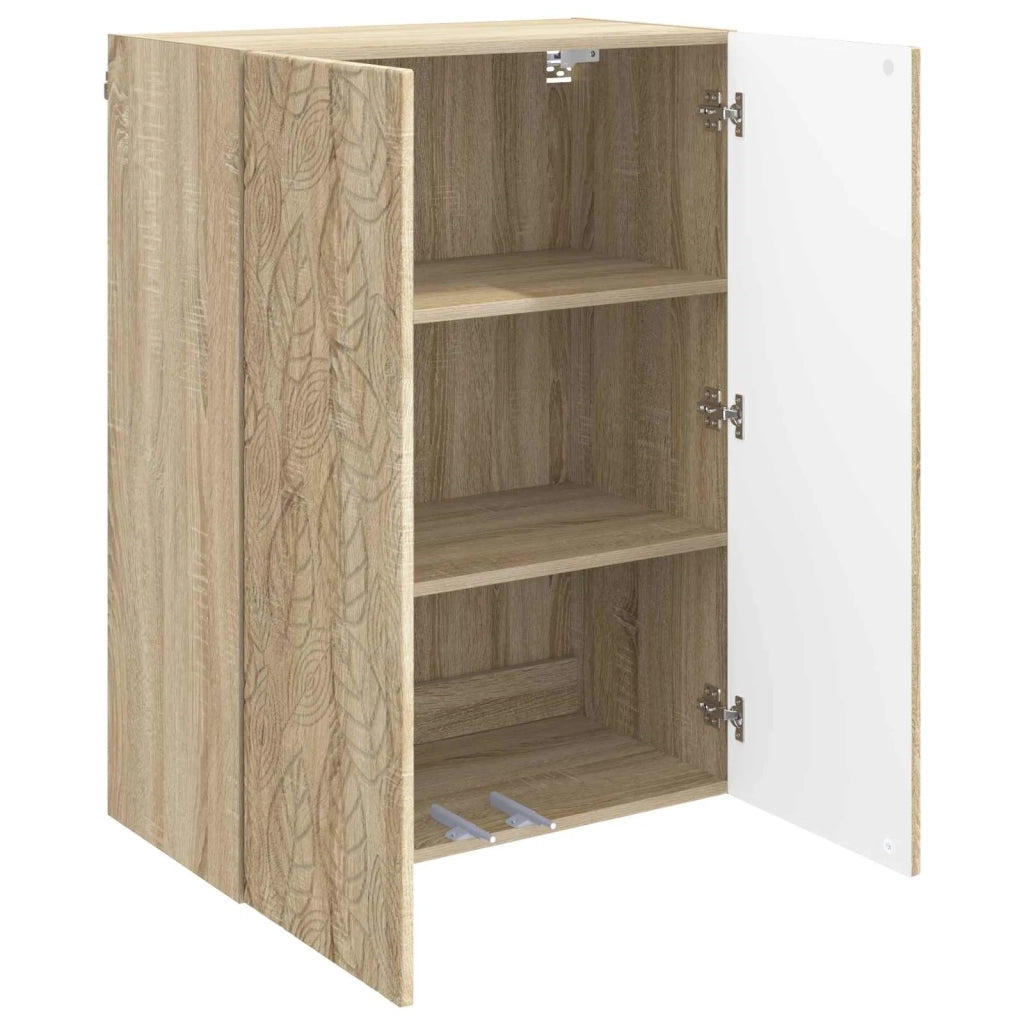 Mobiletto a muro Rovere Sonoma 66 x 34,5 x 90 cm