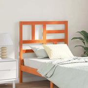 Testiera del letto-Testata Decorativa Marrone cerato 80,5 x 4 x 104 cm