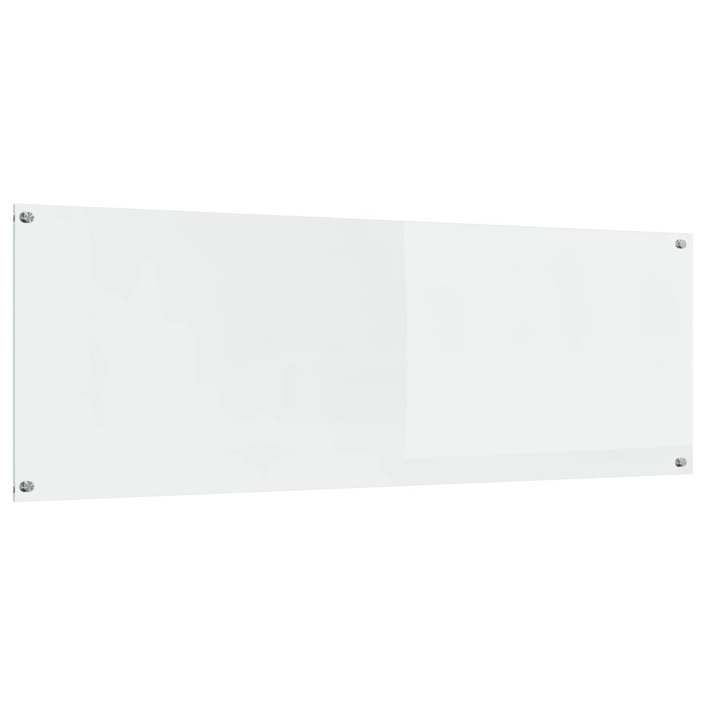 Schienale Cucina  Trasparente 120x40x0,6 cm in Vetro Temperato