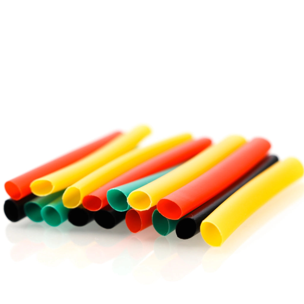 Set di Tubetti Termorestringenti Rosfix – 164 Pezzi | Poliolefina, 8 Dimensioni, 5 Colori