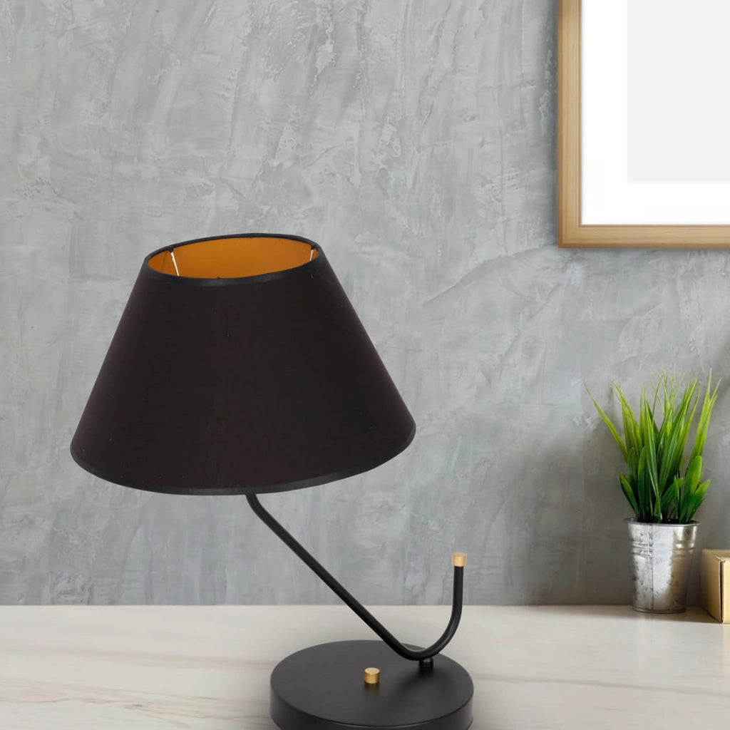 Lampada da tavolo Milagro Victoria MLP4914 oro/nero E27