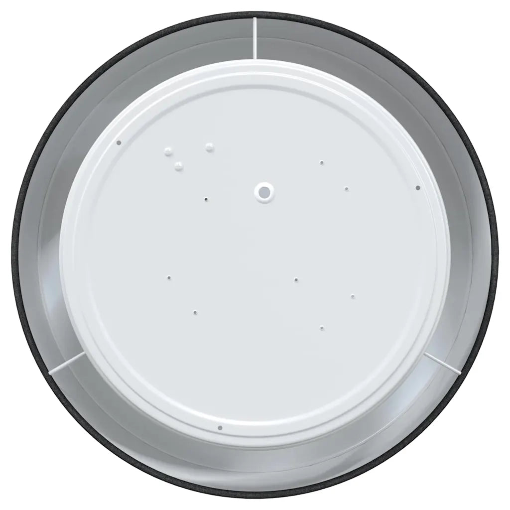 Lampada da soffitto Nero 30 x 30 x 13,5 cm Tessuto CFW4303124