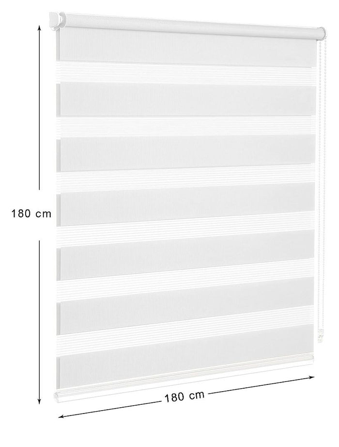 Tenda a Rullo 180x180 Cm Finestra Porta Interno Casa Ufficio Kit Montaggio Parete Telaio No Fori Grigio