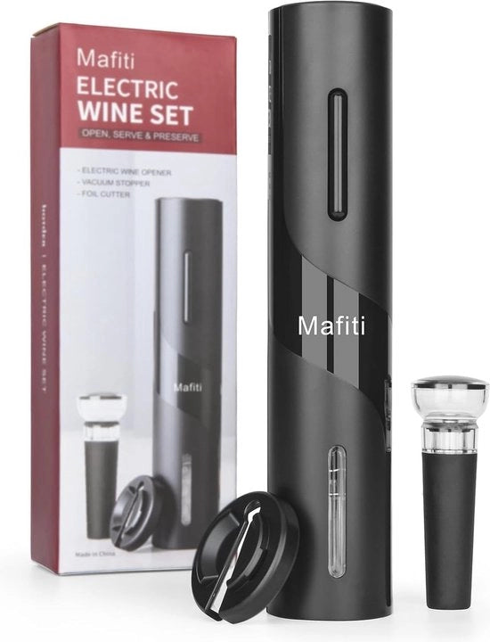 Kit di Apertura Bottiglia di Vino Senza Fili con Taglierino per Foglie e Stopper di Bottiglia di Vino 

Modello: 
Specifica: 3 in 1, batteria ricaricabile, 12V, 2 AA, 2,4 GHz, 10 m, 2 ore di autonomia, 2,4 kg, 23 x 10 x 6 cm
