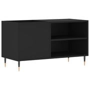 Mobile Porta Dischi Nero 85x38x48 cm in Legno Multistrato CFW9320458