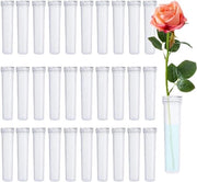 33 set di tubi per fiori riciclabili con doppi - contenitore per acqua per fiori