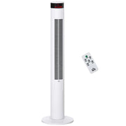 VENTILATORE A COLONNA CON 3 VELOCITÀ E 4 MODALITÀ, TIMER DI 12 H, PANNELLO LED E TELECOMANDO, BIANCO
