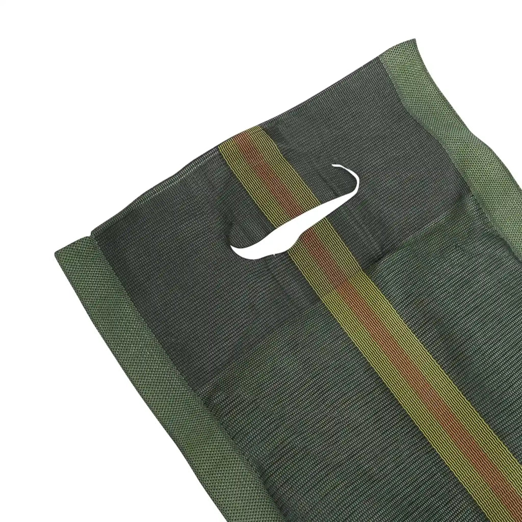 Sacchi di sabbia 100 pz Verde Scuro 100 x 25 cm HDPE 3406149