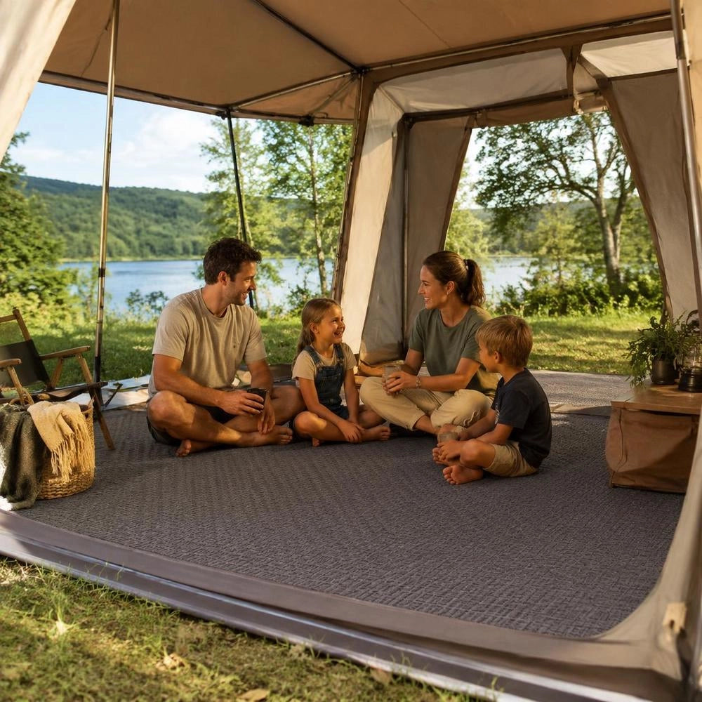 Tent Carpet 300 X 400 Cm Anthracite
