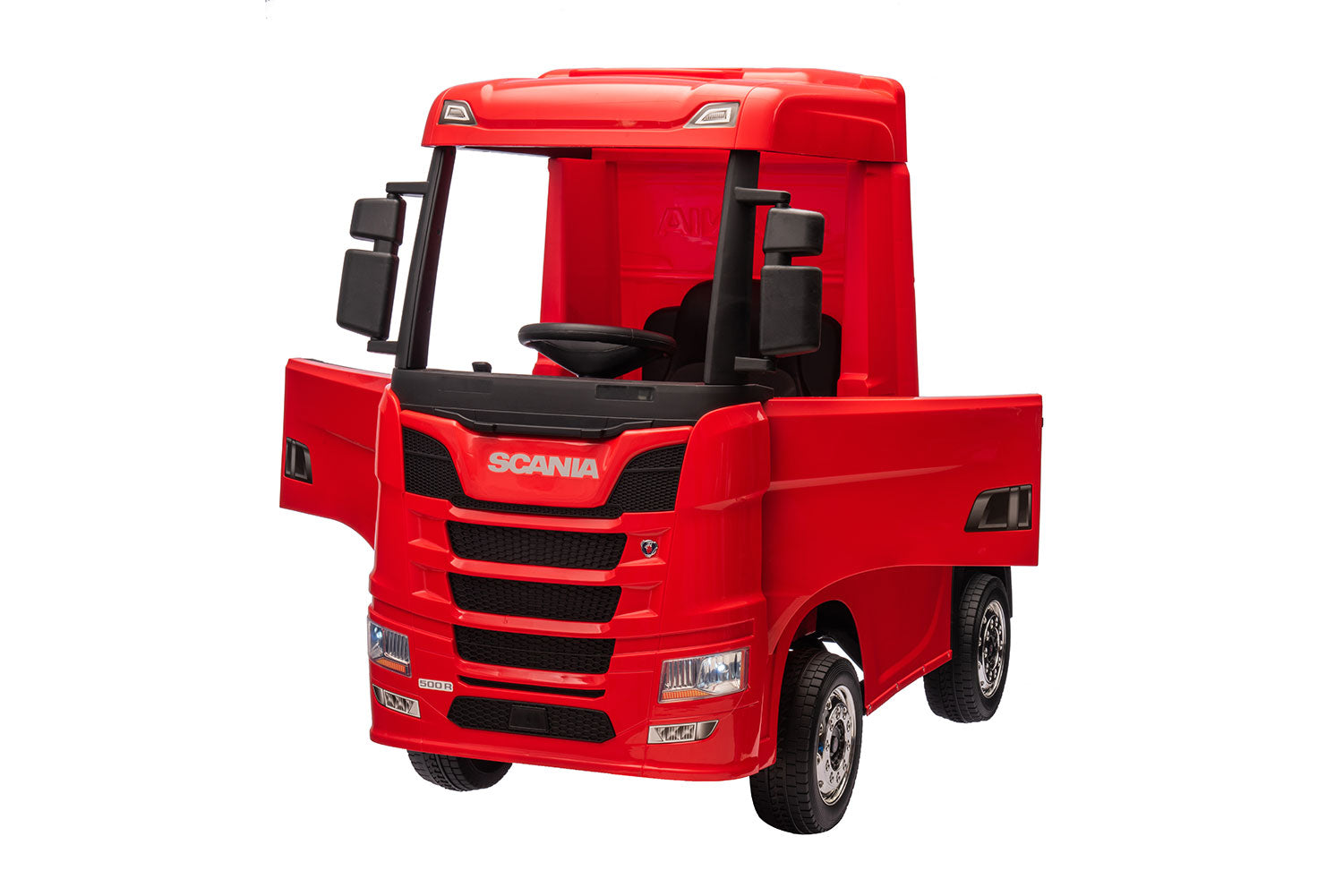 Camion Elettrico per Bambini 126x68x102 cm 24V Scania Rosso