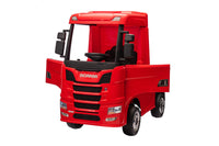 Camion Elettrico per Bambini 126x68x102 cm 24V Scania Rosso