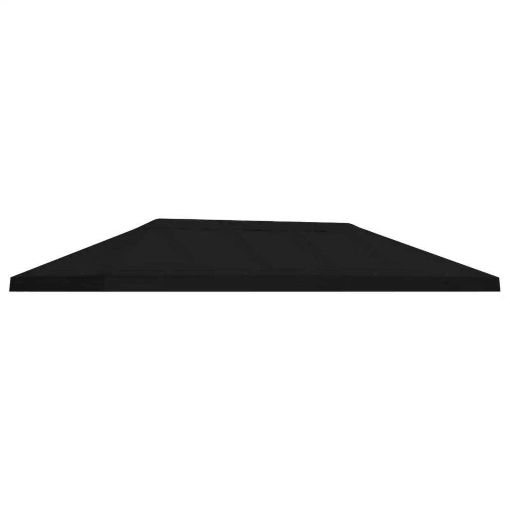Copertura Tenda Gazebo 6 x 3 m Nero Poliestere 190 900407