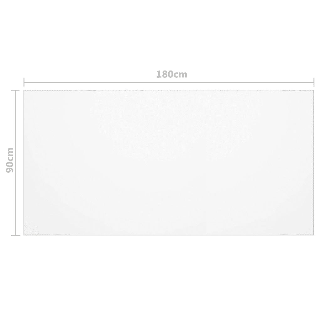 Protezione Tavolo Opaca 180x90 cm 1,6 mm PVC 288270