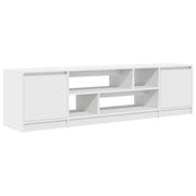 Mobile TV | Armadietto TV | Mobile Porta TV Bianco 188,5x41x50 cm in Legno Multistrato