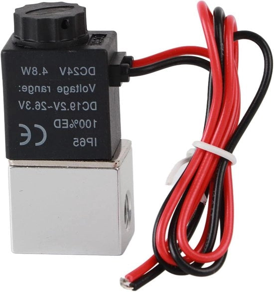Valvola magnetica a due vie normale apertura CC 24 V con klep elettromagnetico stabile
