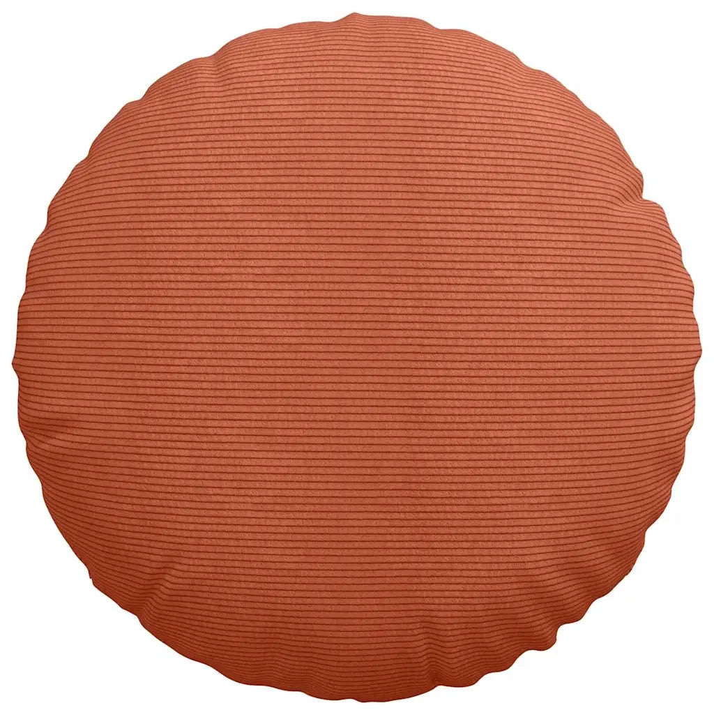 Cuscini per Seduta 2 pcs Rosso Arancio Ø50 x 19 cm 42014193