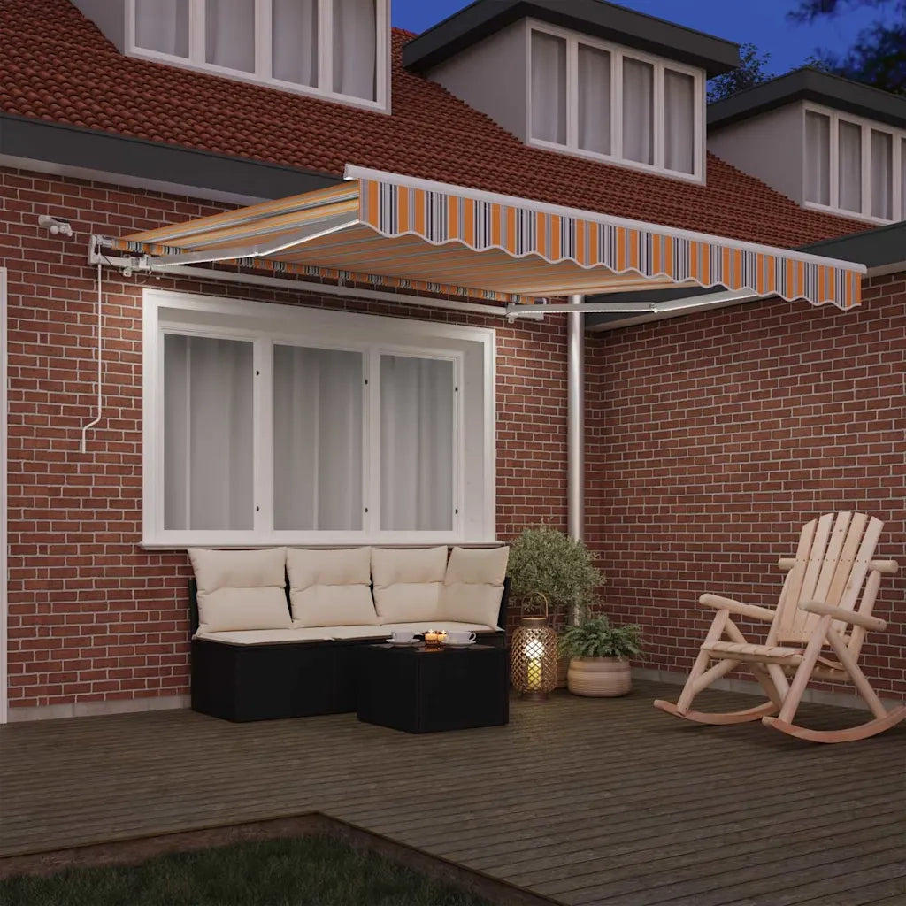 Tenda Retrattile Multicolore 300 x 250 cm Poliestere e Metallo 3330000