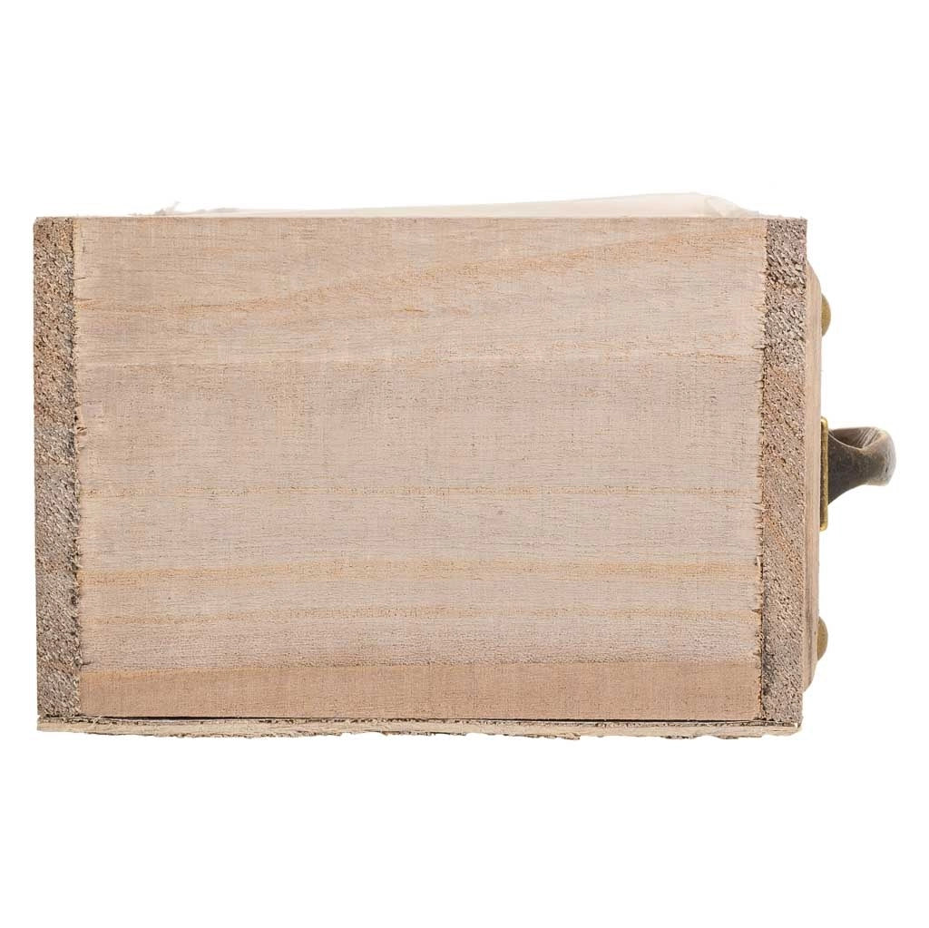 Cassetto in legno marrone 15x15x10,5h