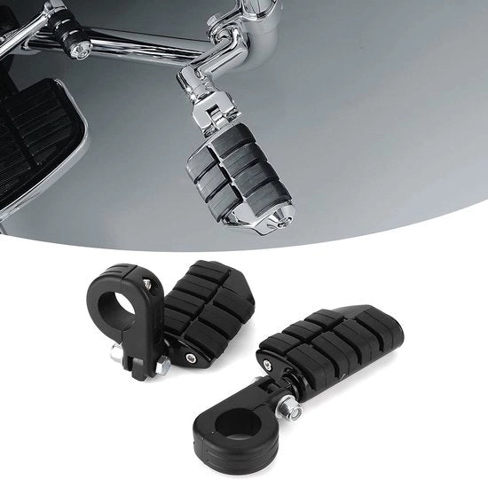 Montaggio Universale per Pedane di Passeggio - Sostegni per Moto - ATV Scooter UTV.