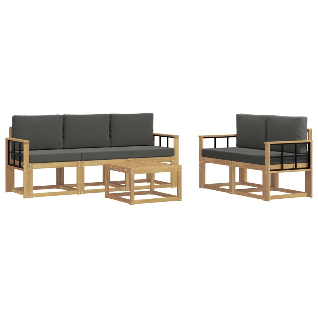 Set di divani da esterno 6 pz 3387256
