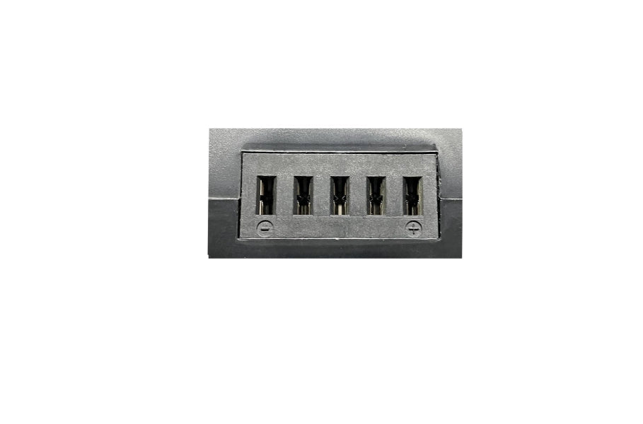 Batteria al litio GREENWAY YJ145 36V 13Ah montaggio a portapacchi  R36V13 compatibile con e-bike Schiano e Adriatica 