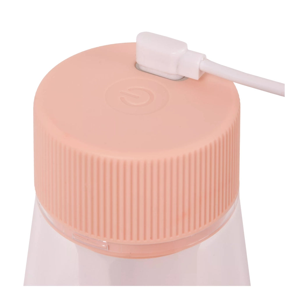 Lampada da tavolo LED ricaricabile rosa Lucide Lorali