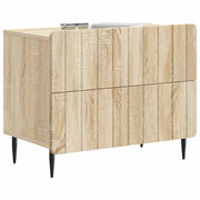 Comodino | Armadio da Notte | Mobiletto da notte con cassetto Rovere Sonoma 62 x 34,5 x 49,5 cm