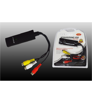 Acquisizione Video E Audio Usb Per Notebook Telecamere Al Pc Maxtech Ae-usb001         